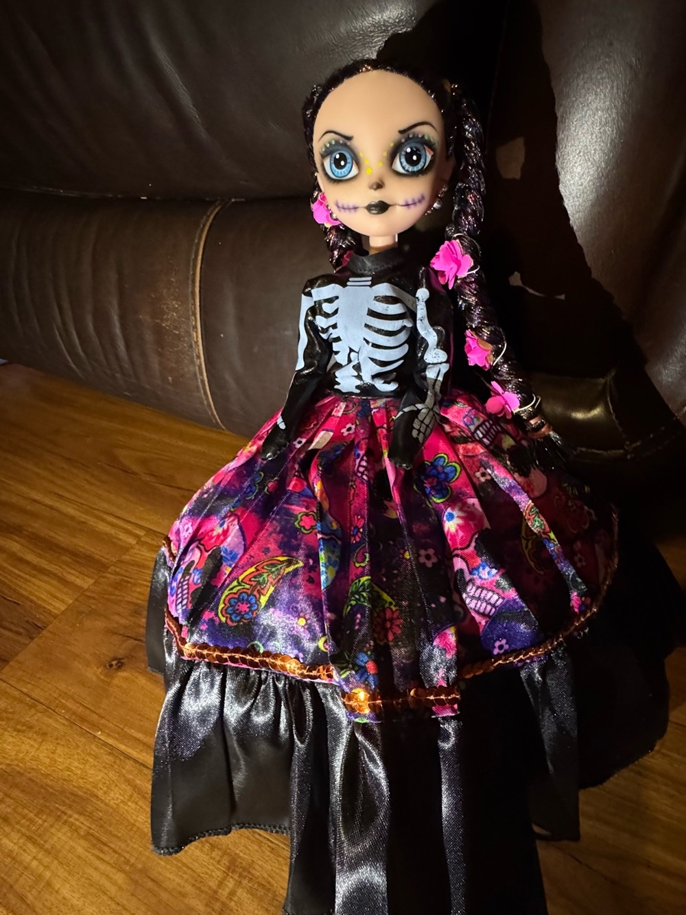 Frida Catrina Day Of The Dead Doll Muñeca De Frida Catrina Dia de Los Muertos